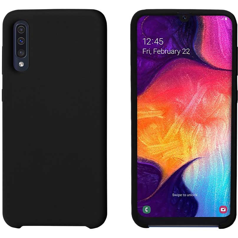 

Чехол INTALEO Velvet Samsung A50 Black, Velvet Samsung A50 (черный)