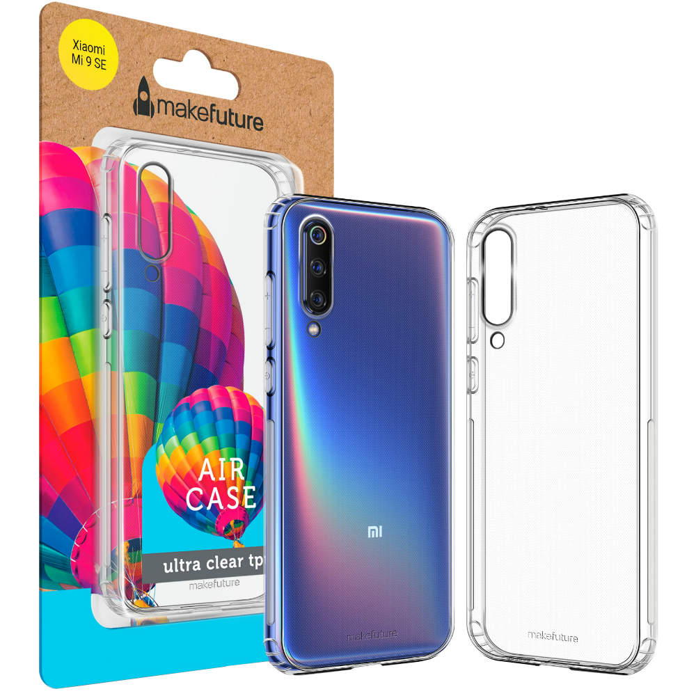 Чехол MAKEFUTURE Air Case (Clear TPU) Xiaomi Mi 9 SE (MCA-XM9SE) Цвет прозрачный