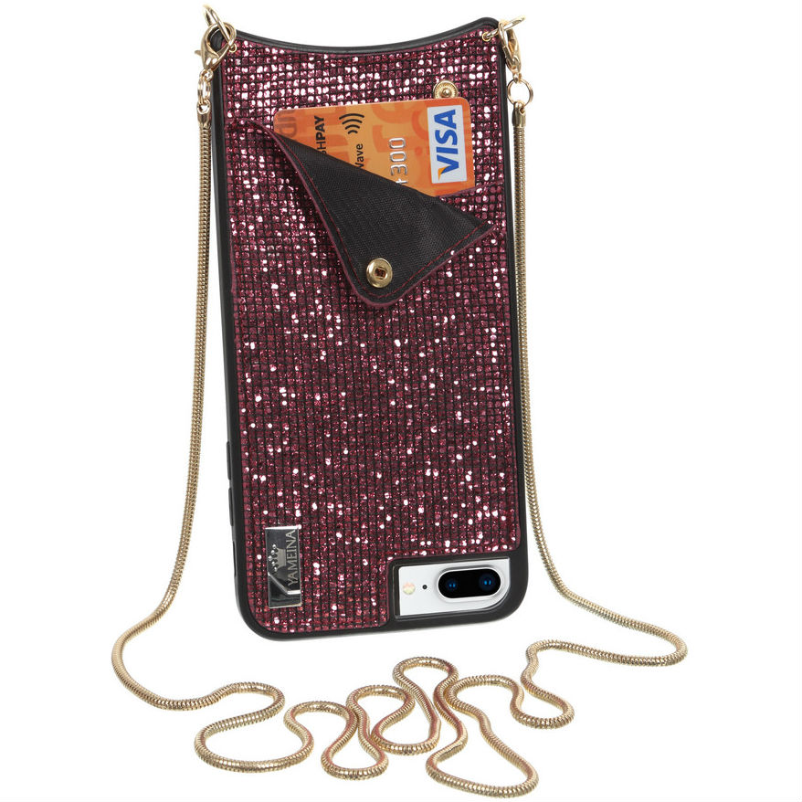 Чехол BECOVER Glitter Wallet для Apple iPhone 6 Plus/6s Plus/7 Plus/8 Plus Pink (703611) Тип чехол-карман