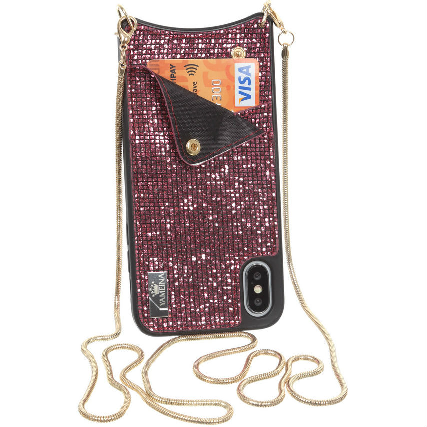 Чехол BECOVER Glitter Wallet для Apple iPhone Xr Pink (703615) Тип чехол-карман