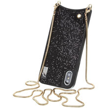 Чехол BECOVER Glitter Wallet для Apple iPhone Xs Max Black (703621)