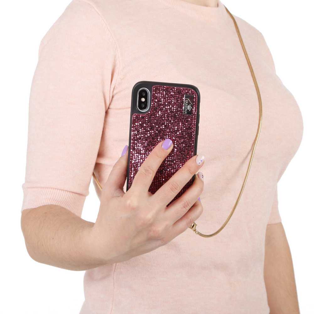 Чехол BECOVER Glitter Wallet для Apple iPhone Xs Max Pink (703623) Цвет розовый