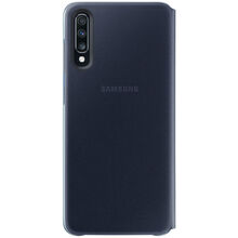 Чехол SAMSUNG A70 Wallet Cover Black (EF-WA705PBEGRU)