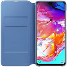 Чехол SAMSUNG A70 Wallet Cover Black (EF-WA705PBEGRU)