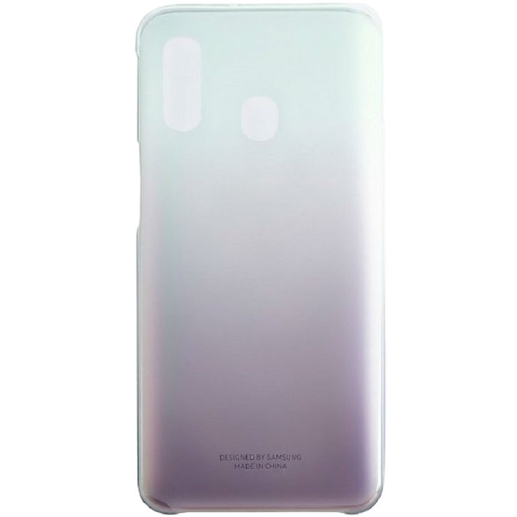 

Чехол SAMSUNG A40 Gradation Cover Black (EF-AA405CBEGRU), A40/EF-AA405CBEGRU - Gradation Cover (Black)