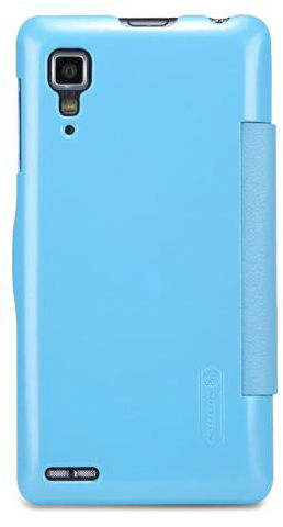 Чохол NILLKIN Lenovo P780 - Fresh Series Leather Case (Blue) Колір блакитний