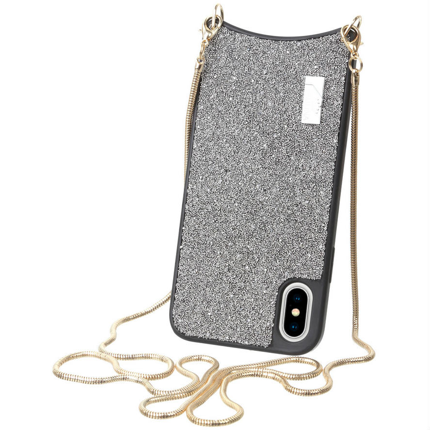 Чохол BECOVER Glitter Wallet для Apple iPhone X/Xs Silver (703644)