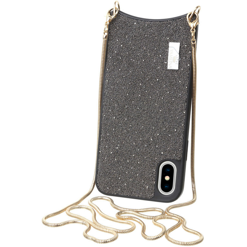 Чехол BECOVER Glitter Wallet для Apple iPhone Xs Max Gray (703648)