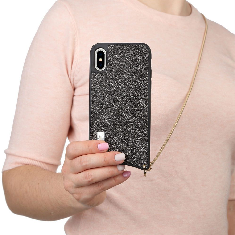 Чехол BECOVER Glitter Wallet для Apple iPhone Xs Max Gray (703648) Цвет серый