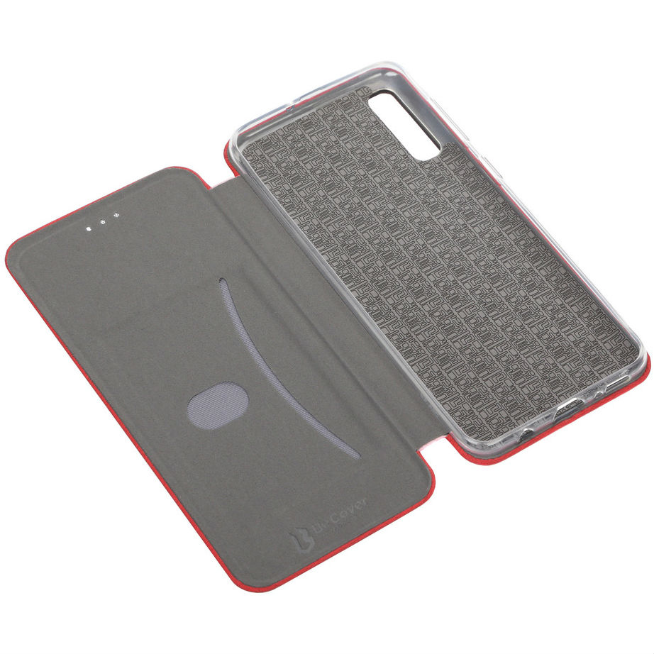 Чехол BECOVER Exclusive для Samsung Galaxy A50 Burgundy Red (703704) Материал пластик