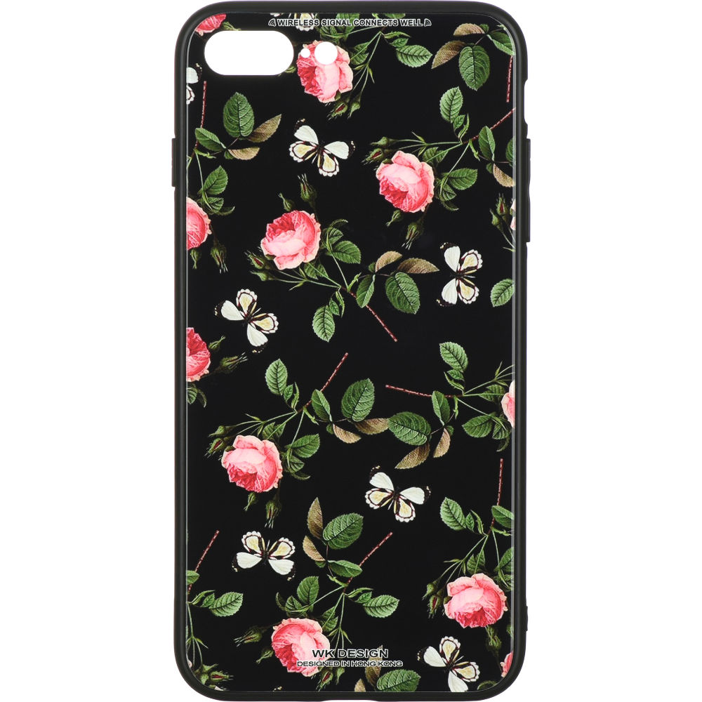 Чехол WK Apple iPhone 7/8+, WPC-061, Flowers RD/BK (681920359821) - в  интернет-магазине Фокстрот: цены, отзывы, характеристики | купить в Киеве,  Харькове, Днепропетровске, Одессе - Украина