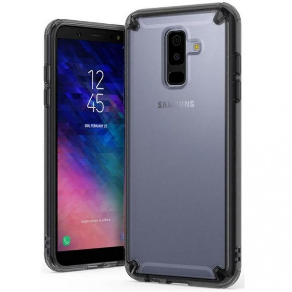 

Чехол RINGKE Samsung Galaxy A6 Plus Smoke Black (RCS4440), Samsung Galaxy A6 Plus Smoke Black (RCS4440)