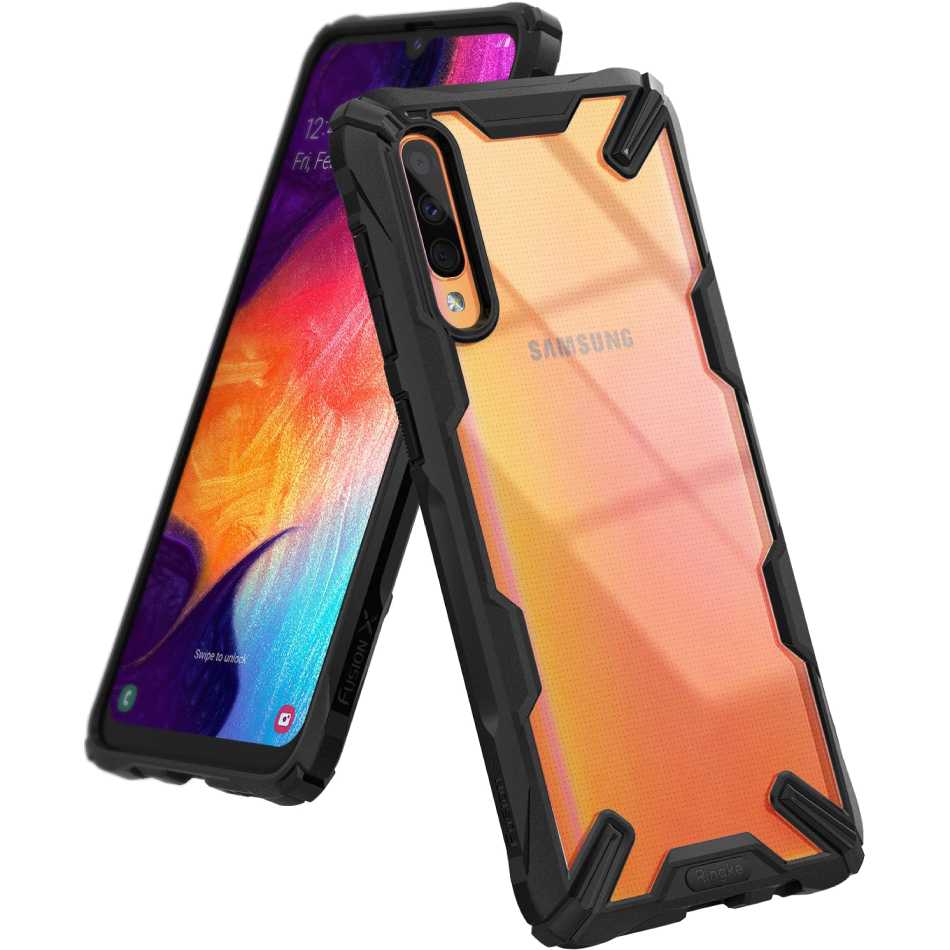 

Чехол Ringke Fusion X Samsung Galaxy A50 Black (RCS4523), Samsung Galaxy A50 Black (RCS4523)