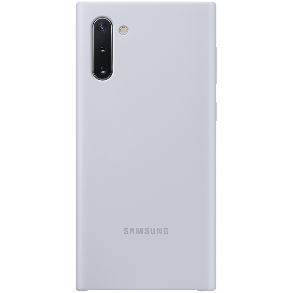 

Чехол SAMSUNG Silicone Cover для Samsung Galaxy Note 10 N970 Silver (EF-PN970TSEGRU), Note10/EF-PN970TSEGRU - Silicone Cover