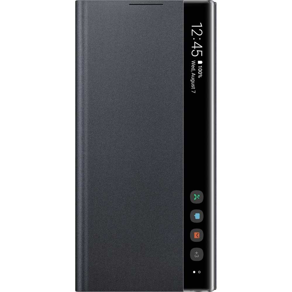 

Чехол Samsung Clear View Cover для Samsung Galaxy Note 10 Black (EF-ZN970CBEGRU), Note10/EF-ZN970CBEGRU - Clear View Cover