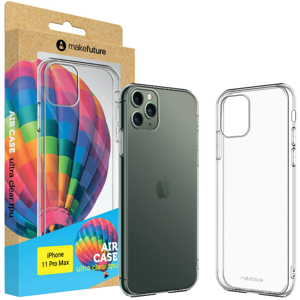 Чохол MAKEFUTURE Air Case Clear Apple iPhone 11 Pro Max (MCA-AI11PM) Колір прозорий