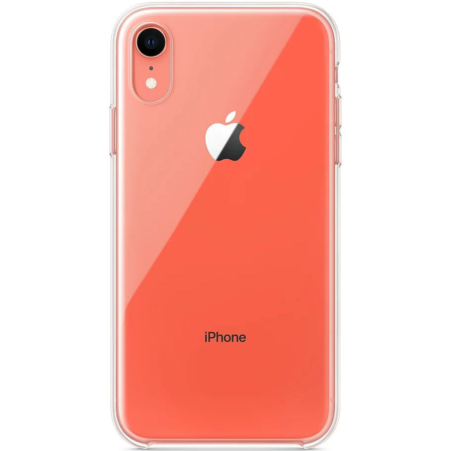 Чехол APPLE Case для Apple iPhone XR Clear (MRW62ZM/A) Цвет прозрачный