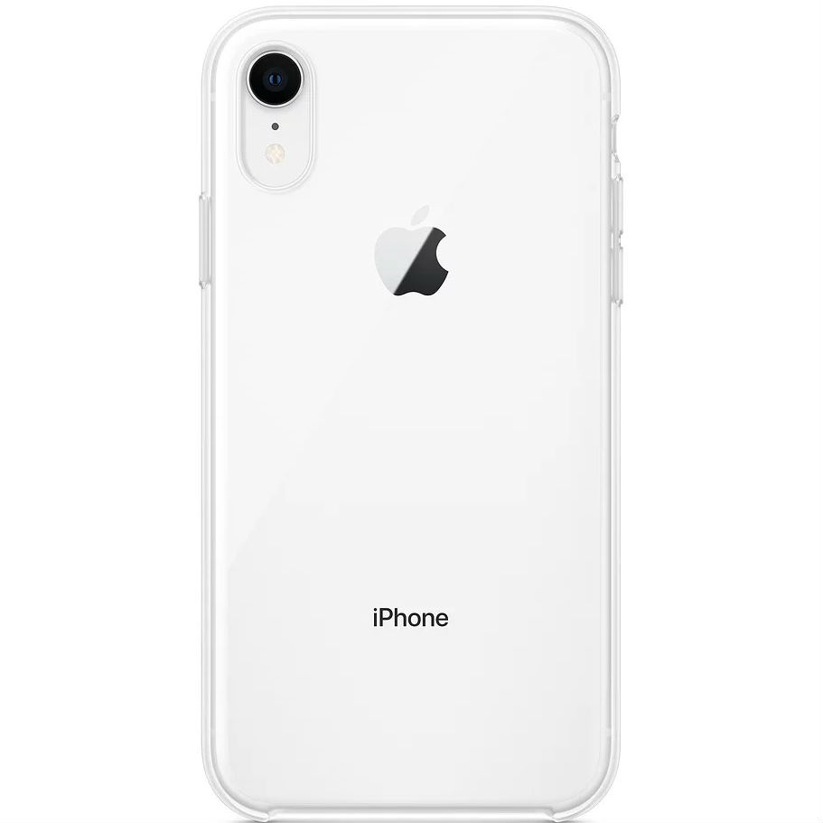 Чехол APPLE Case для Apple iPhone XR Clear (MRW62ZM/A) Материал силикон