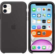 Чехол APPLE Silicone Case iPhone 11 Black (MWVU2ZM/A)