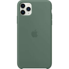 Чохол APPLE iPhone 11 Pro Max Silicone Case Pine Green (MX012ZM/A)