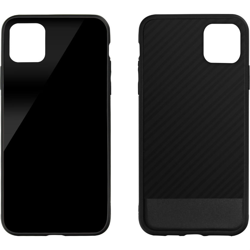 Чохол INTALEO (Real Glass) для Apple iPhone 11 Pro black (1283126495861) Тип чохол-накладка