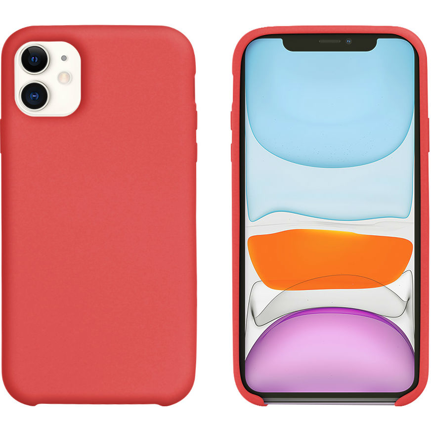 

Чехол INTALEO (Velvet) для Apple iPhone 11 red (1283126495779), (Velvet) для Apple iPhone 11 red