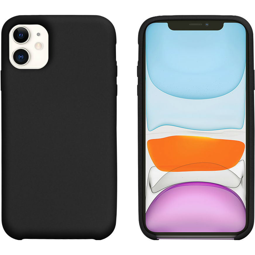 

Чехол INTALEO (Velvet) для Apple iPhone 11 black (1283126495786), (Velvet) для Apple iPhone 11 black