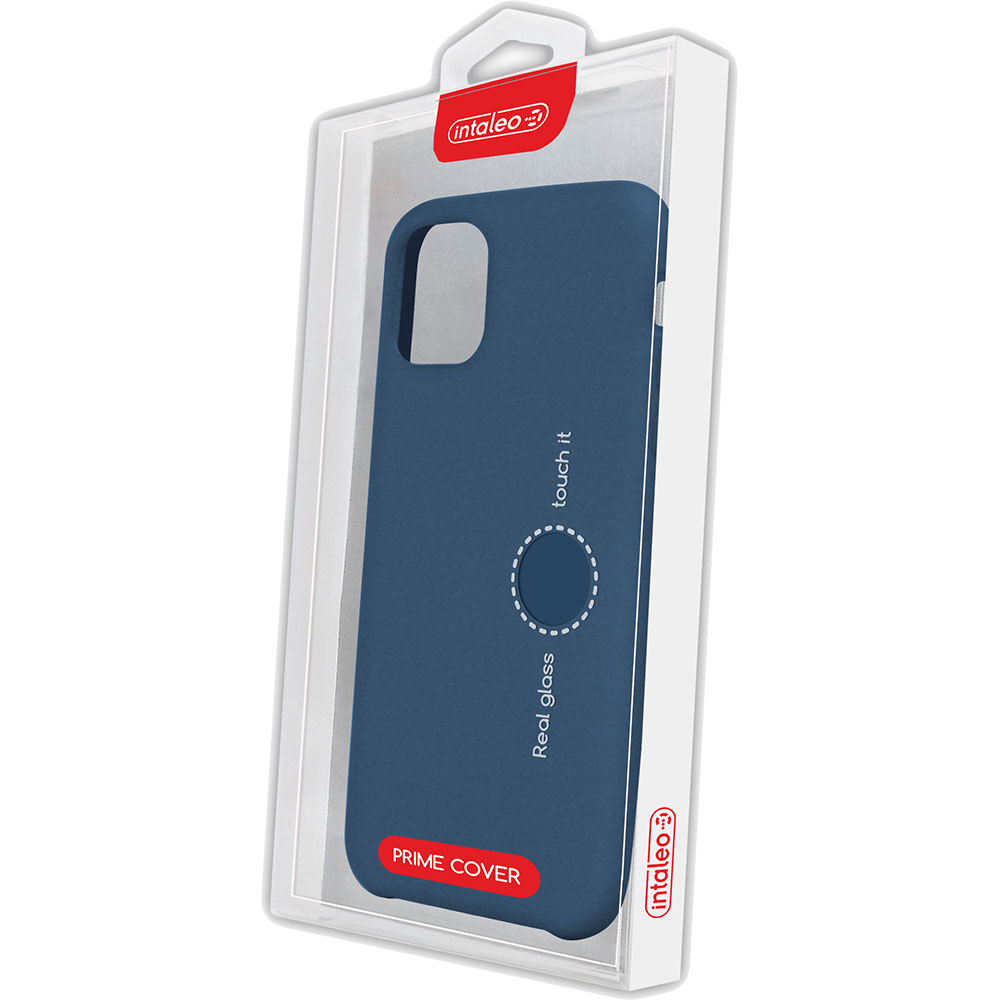Чехол INTALEO (Velvet) для Apple iPhone 11 Pro Max blue (1283126495762) Материал силикон