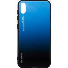 Чехол BeCover Gradient Glass для Vivo Y91c Blue-Black (704047)