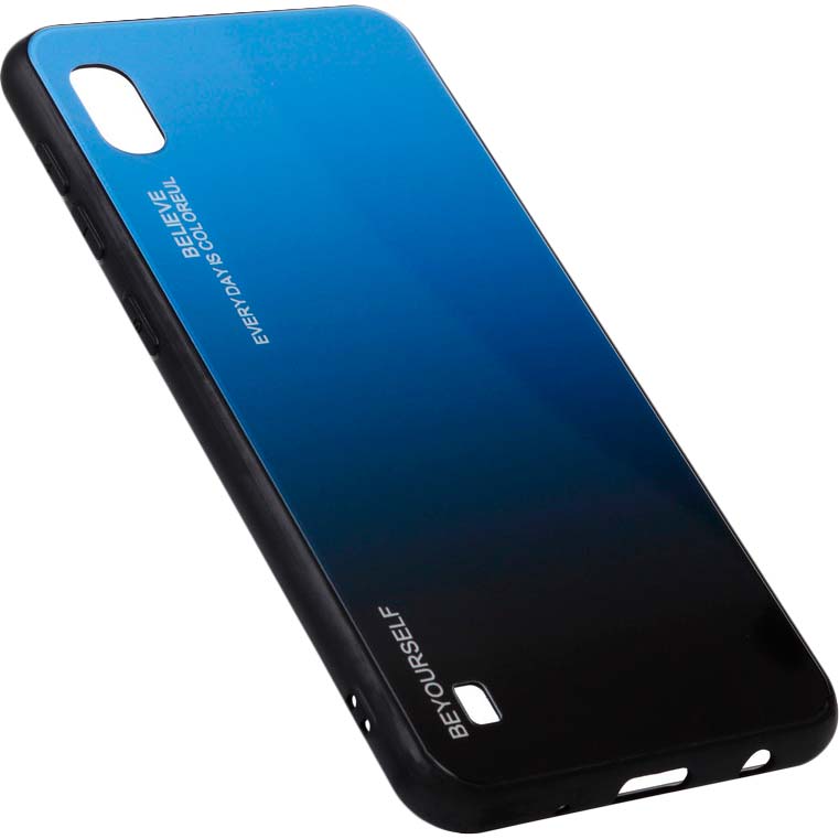 Чехол BeCover Gradient Glass для Vivo Y91c Blue-Black (704047) Тип чехол-накладка