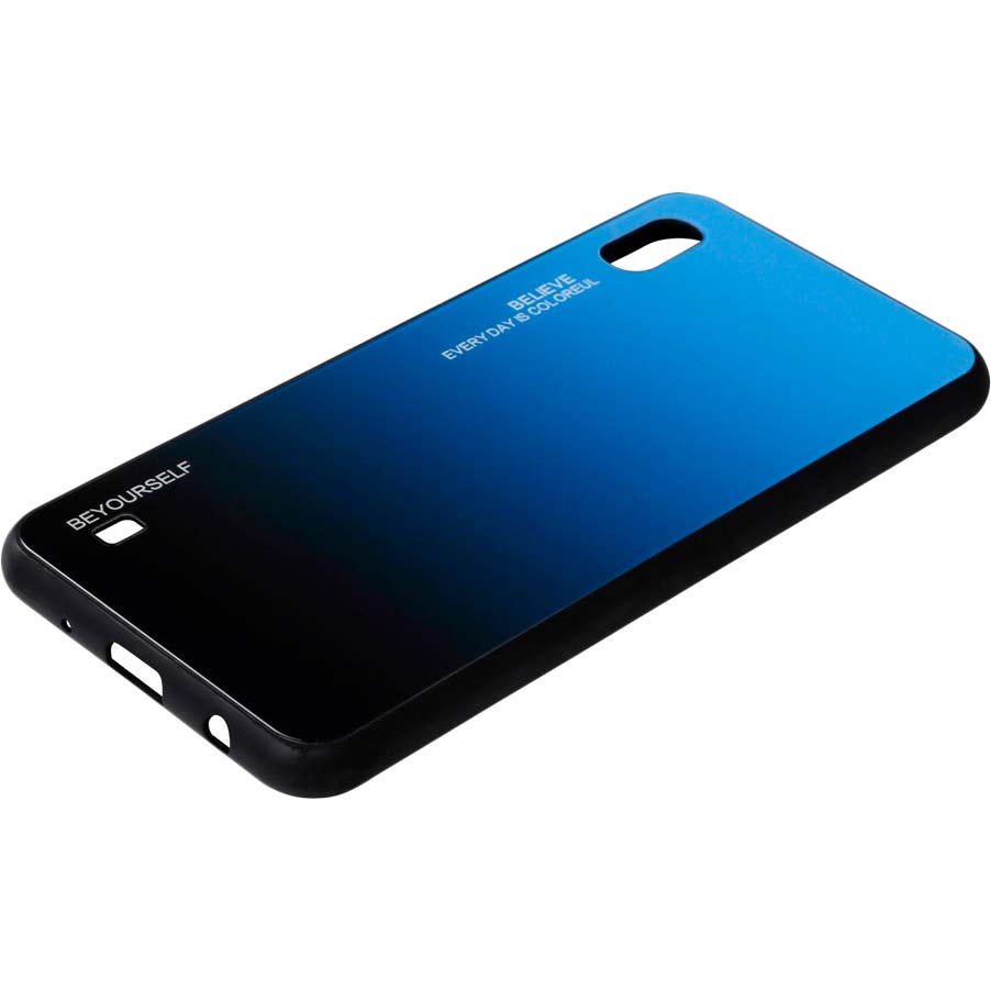 Чехол BeCover Gradient Glass для Vivo Y91c Blue-Black (704047) Цвет синий