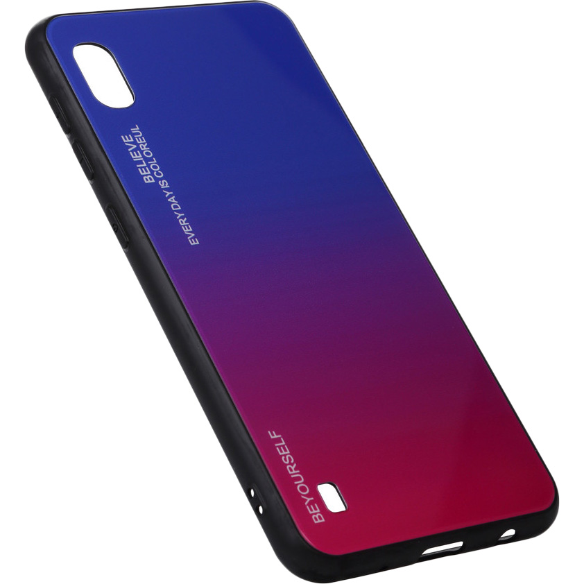 Чехол BECOVER Gradient Glass для Vivo Y91c Blue-Red (704048) Тип чехол-накладка