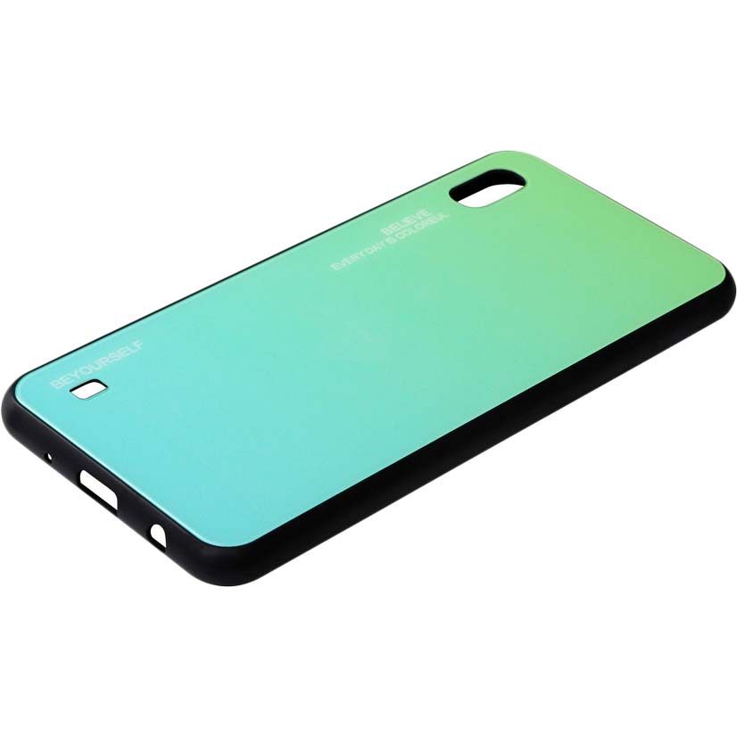 Чохол BeCover Gradient Glass для Vivo Y91c Green-Blue (704049) Колір зелений