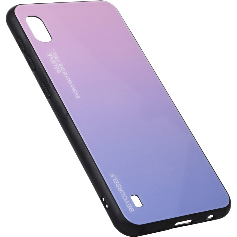 Чохол BECOVER Gradient Glass для Vivo Y91c Pink / Purple (704050) Тип чохол-накладка