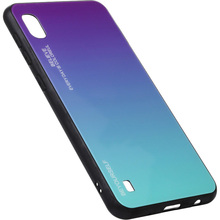 Чехол BECOVER Gradient Glass для Vivo Y91c Purple-Blue (704051)