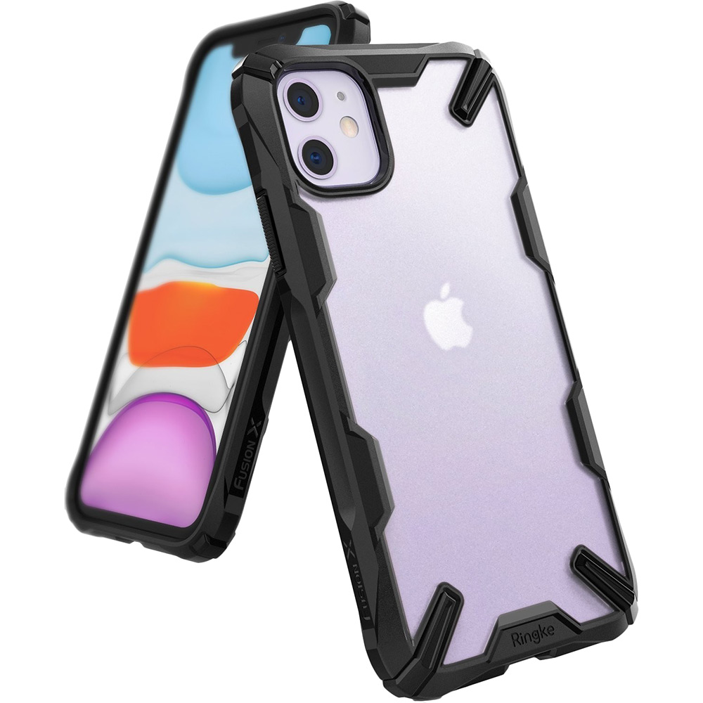 

Чехол RINGKE Fusion X для Apple iPhone 11 Black (RCA4596), Apple iPhone 11 BLACK (RCA4596)