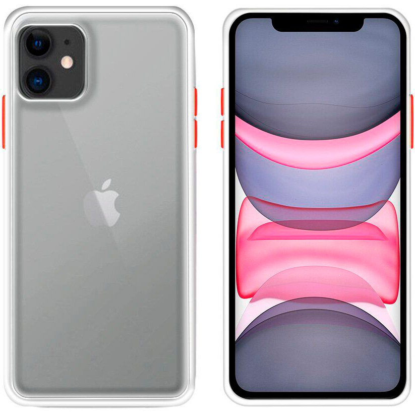 

Чехол INTALEO (Smoky) для Apple iPhone 11 White (1283126496677), (Smoky) для Apple iPhone 11, white