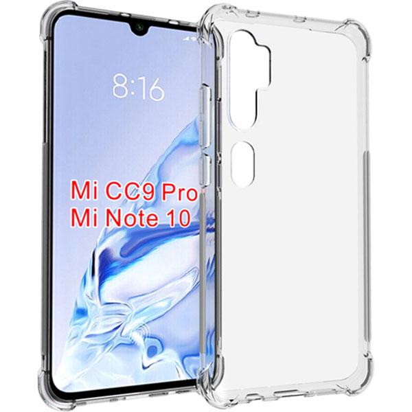 

Чехол BeCover Anti-Shock для Xiaomi Mi Note 10 / CC9 Pro Transparent (704647), Xiaomi Mi Note 10/CC9 Pro Clear (704647)