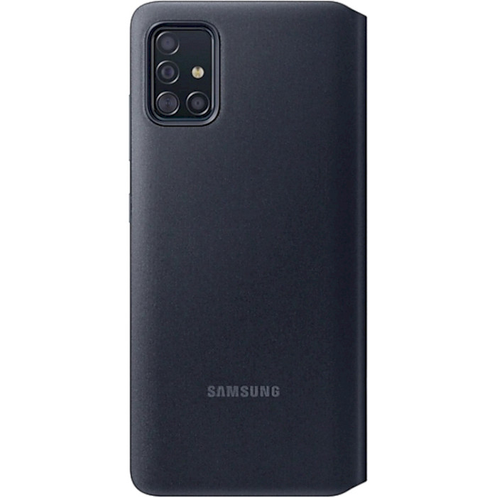 Чехол SAMSUNG Galaxy A51/A515 S View Wallet Cover (EF-EA515PBEGRU) Материал полиуретан