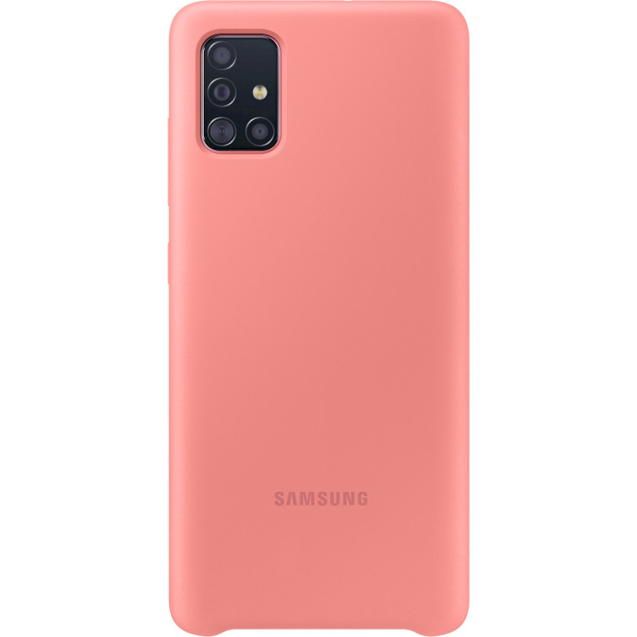 

Чехол SAMSUNG Galaxy A51/A515 Silicone Cover pink (EF-PA515TPEGRU), Galaxy A51/A515 Silicone Cover pink