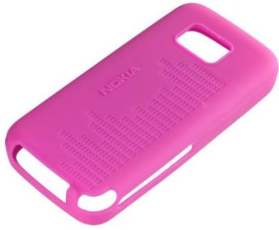 Рекламный продукт NOKIA CC-1002 SILICONE COVER PINK for 5530