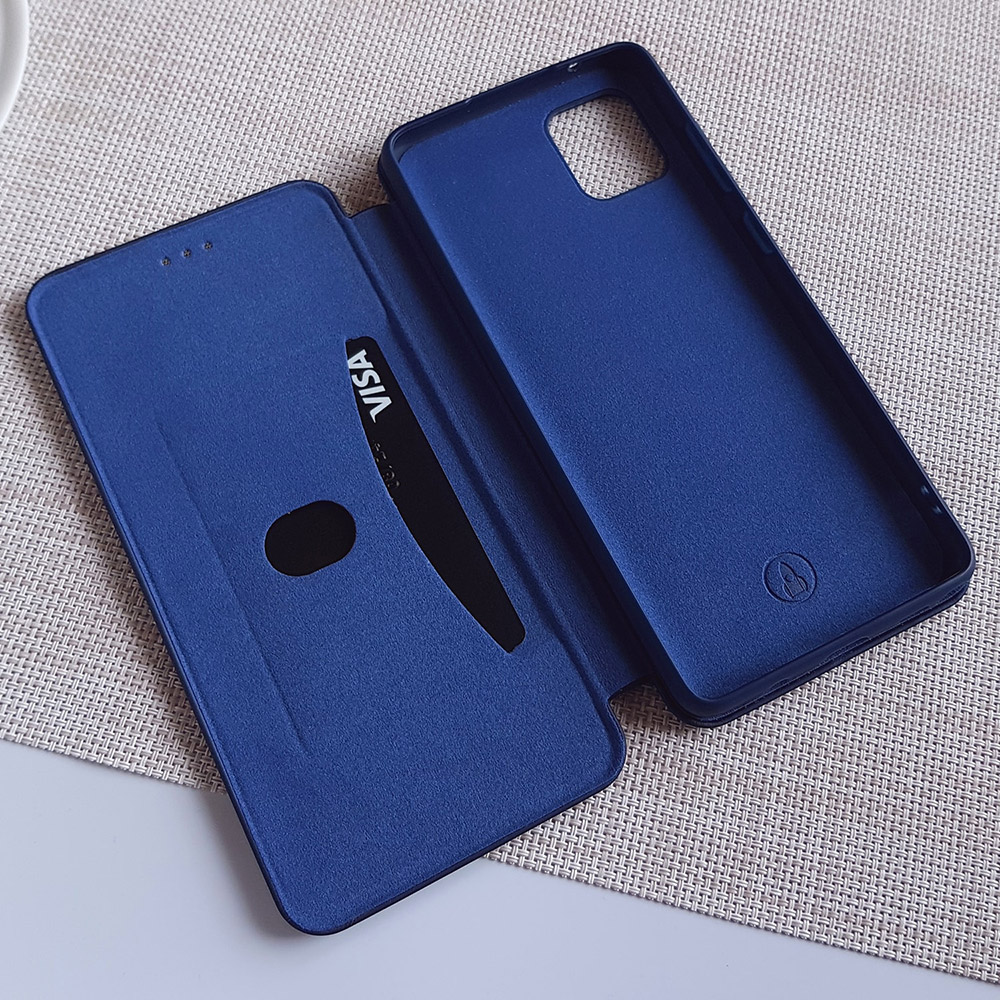 Зовнішній вигляд Чохол MAKEFUTURE Flip Case для Samsung Galaxy Note 10 Lite Flip Blue (MCP-SN10LBL)