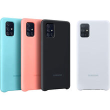 Чехол SAMSUNG Silicone Cover Galaxy A71 Black (EF-PA715TBEGRU)