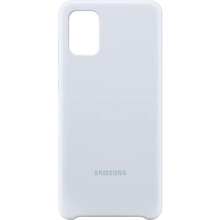 Чехол SAMSUNG Silicone Cover для Samsung Galaxy A71 Silver (EF-PA715TSEGRU)