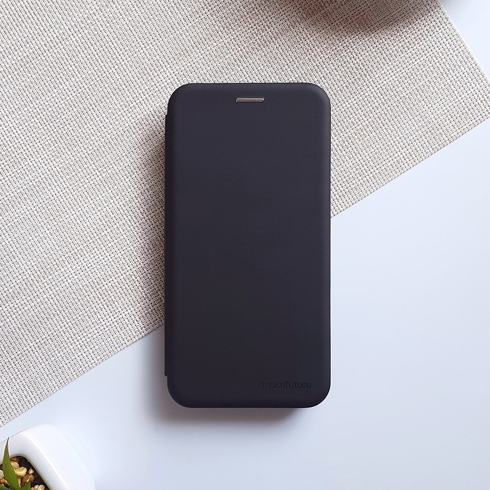 Чохол MAKEFUTURE Flip Case для Xiaomi Redmi Note 8 Black (MCP-XRN8BK) Матеріал поліуретан