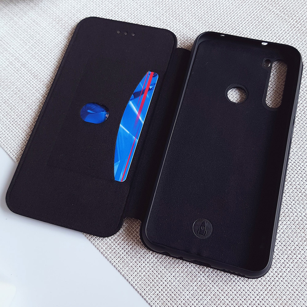 Внешний вид Чехол MAKEFUTURE Flip Case для Xiaomi Redmi Note 8 Black (MCP-XRN8BK)