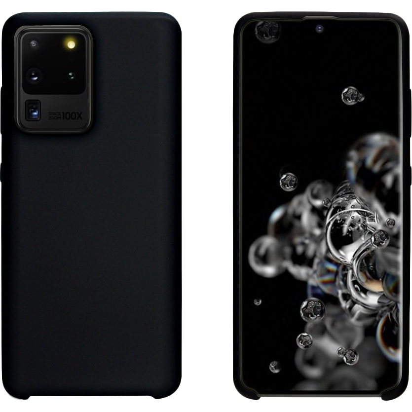 Чехол INTALEO Velvet для Samsung Galaxy S20 Ultra Black (1283126500657) Тип чехол-накладка
