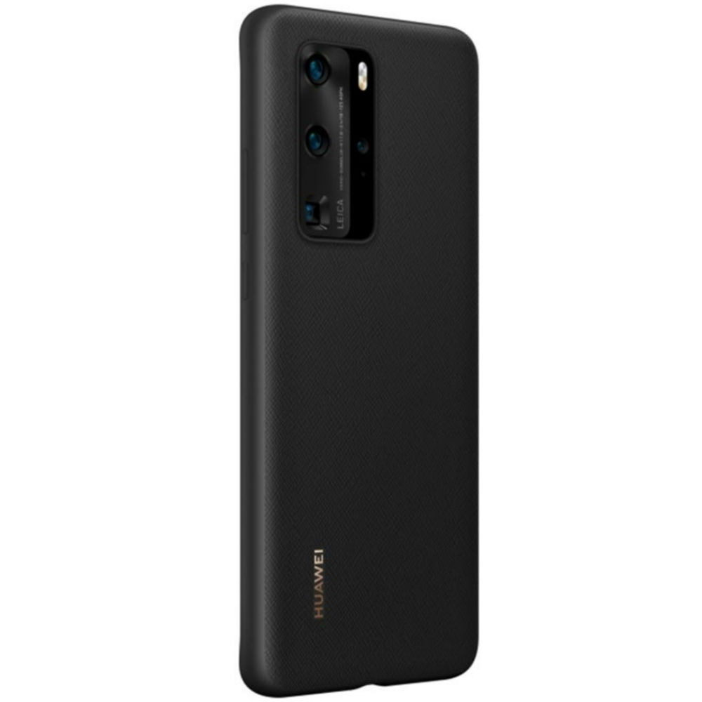 Чехол HUAWEI P40 Pro PU Case Black (51993787) Цвет черный