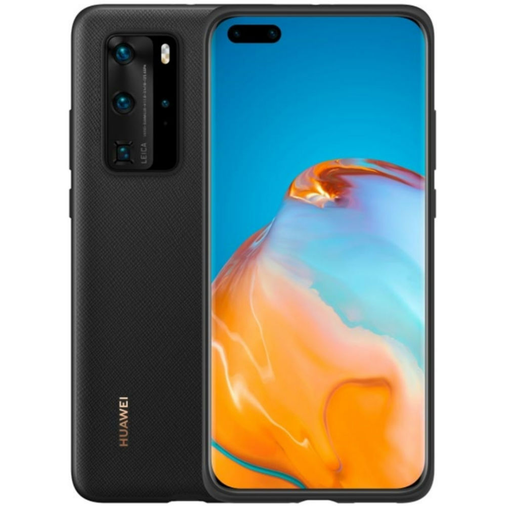 Чохол HUAWEI P40 Pro PU Case Black (51993787) Матеріал поліуретан