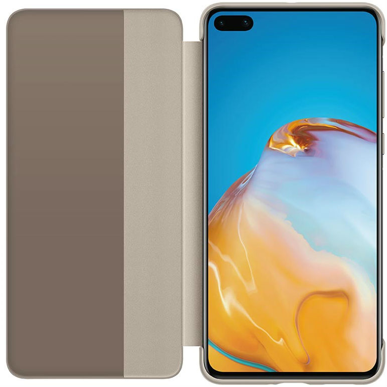 Чехол HUAWEI P40 Smart View Flip Cover Khaki (51993705) Тип чехол-книжка